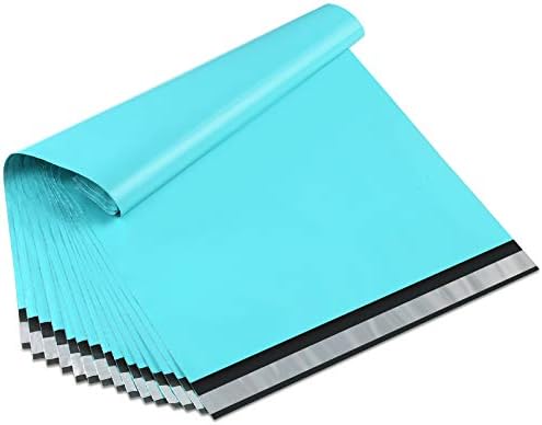UCGOU Poly Mailers 10x13 Inch Teal 200 Pack Shipping Bags #4 Strong Mailing Envelopes Boutique Packaging Postal Self Seal Adhesive Waterproof and Tear Proof Small Business for Clothes Books