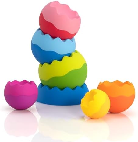 Fat Brain Toys Tobbles Neo, Creative Toddler Sensory and Learning Toys for Kids 6 Months and Up, For Early Development