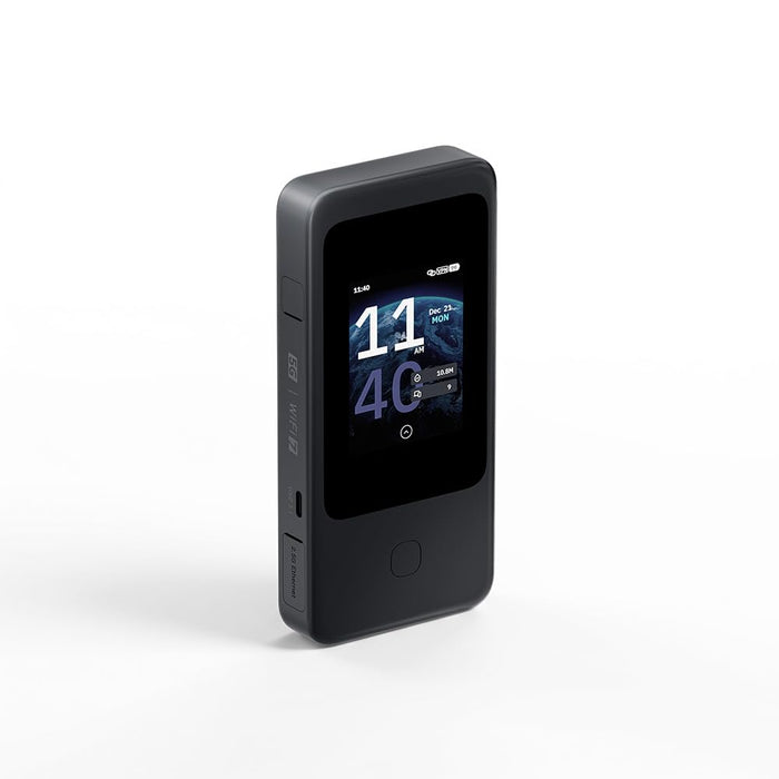 GL.iNet GL-E5800 NA MUDI 7 5G Tri-Band Wi-Fi 7 Travel Router with eSIM