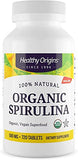 Healthy Orgins Organic and Kosher Spirulina Tablets, 500 Mg, 720 Count