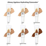 Almay Anti-Aging Concealer, Face Makeup with Hyaluronic Acid, Niacinamide, Vitamin C & E, Hypoallergenic-Fragrance Free, 005 Fair, 0.37 Fl Oz (Pack of 1)