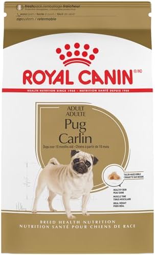 Royal Canin Pug Adult Breed Specific Dry Dog Food, 10 lb bag
