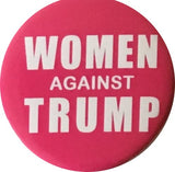 Anti-Trump Buttons - Anti President Trump pins - Set of 8, 2.25 inches