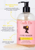 Camille Rose Curl Maker, Smoothing and Nourishing Curly Hair Gel with Aloe, for All Hair Types and Textures, 12 oz