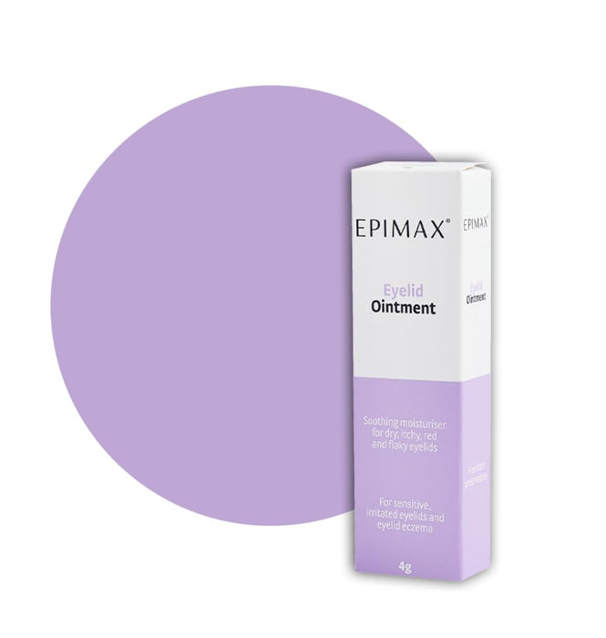 Epimax Eyelid Ointment-A soothing moisturiser to help relieve eyelids that are dry, itchy, red, and flaky. Soothe, hydrate and comfort dry skin around the delicate eye area