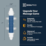 KOAPRO Fascia Massage Tool Blaster for Cellulite, Muscle Knots, Trigger Points & More - All-in-One Full Body Revolutionary Myofascial Release Tool and Facia Blaster Tension Relief Back & Neck Massager