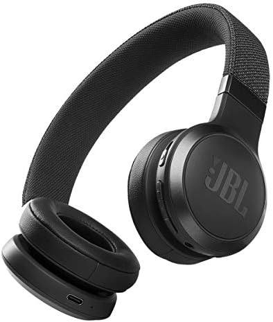 JBL Live 460NC - Wireless On-Ear Noise Cancelling Headphones with Long Battery Life and Voice Assistant Control - Black (Renewed)