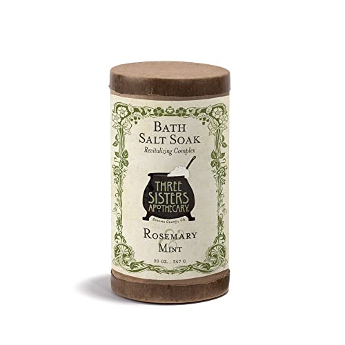 Three Sisters Apothecary 20 oz. Bath Salt Soaks (Rosemary and Mint)