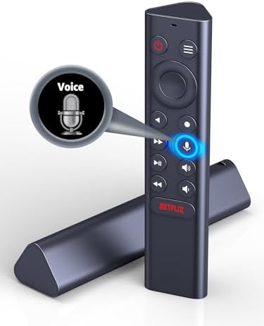 Replacement Voice Remote for NVIDIA Shield TV 2015 2017 2019 Series、 NVIDIA Shield Android TV 、NVIDIA Shield Android TV Pro with Motion-Activated Customizable Menu Buttons IR Blaster Function