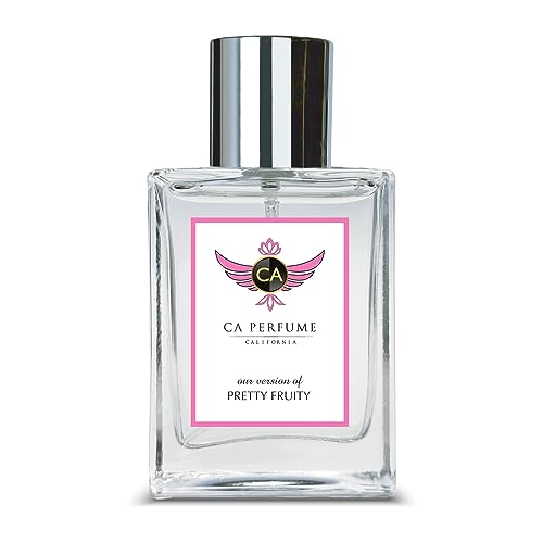 CA Perfume Impression of Pretty Fruity For Women & Men Replica Fragrance Dupes Eau de Parfum Spray Bottle 1.7 Fl Oz/50ml-X1