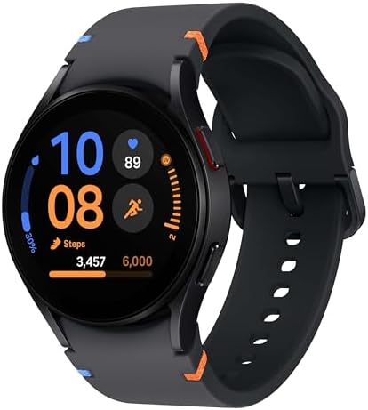 SAMSUNG Galaxy Watch FE 40mm Bluetooth AI Smartwatch w/Fitness Tracking, BIA Sensor, Personalized HR Zones, Heart Rate Tracker, Sleep Monitor, 2024, Black (Renewed)