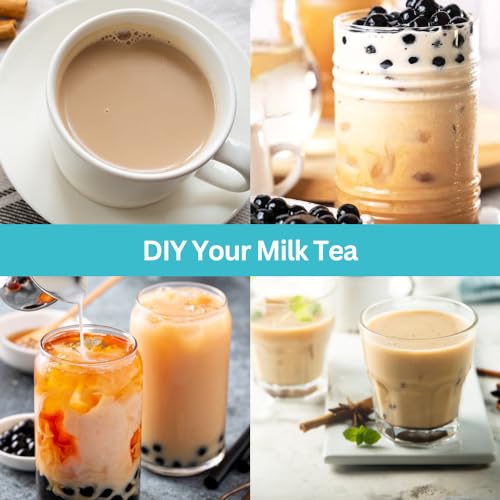 Meekus Natural Gluten-Free Milk Tea Powder Boba/Bubble Tea Mix Original Flavor 3-in-1 Drink Powder, Instant Pre-Mixed Beverage for Hot or Cold Drinks, Easy to Prepare Powdered Drink Mix 8 oz (227G)