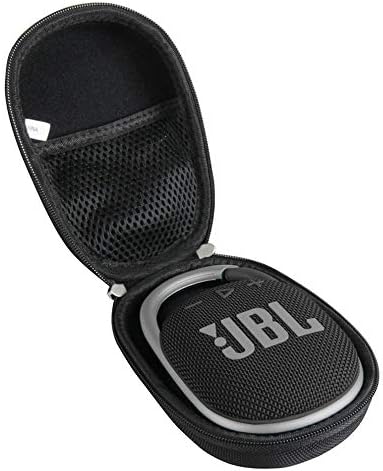 Hermitshell Hard Travel Case for JBL Clip 4 / JBL Clip 5 Portable Mini Bluetooth Speaker (Black)