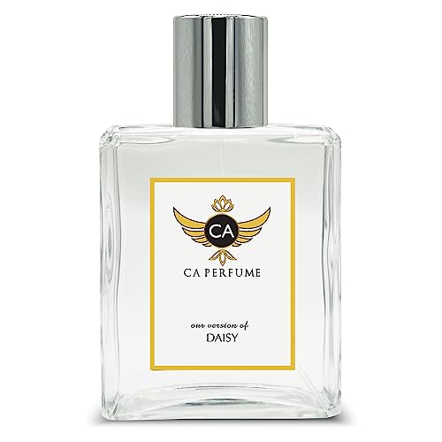 CA Perfume Impression of Marc Daisy For Women Replica Fragrance Dupes Eau de Parfum Spray Bottle 3.4 Fl Oz/100ml-X1
