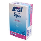 Purell Premoistened Sanitizing Hand Wipes,Fragrance Free, 100/Box