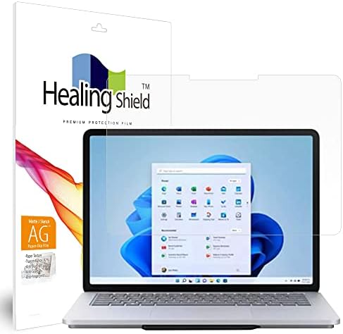 Muellery Healingshield Screen Protector Paper-Like Eye Protection Anti Blue Ray Anti Glare Paper Texture Film Compatible with Microsoft Surface Laptop Studio PHPA1689_Laptop