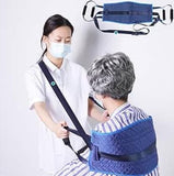 Transfer Nursing Sling for Patient,Elderly Safety Lifting Aids,Nursing Transfer Sling,Handle Back Lift Mobility Belt for Patient Care，Non-Slip Gait Belt with Padded Handles，31.7 * 125.8cm