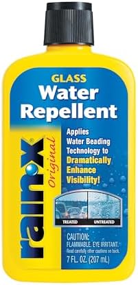 Rain-X 800002243 Glass Treatment, 7 oz. - Exterior Glass Treatment To Dramatically Improve Wet Weather Driving Visibility During All Weather Conditions
