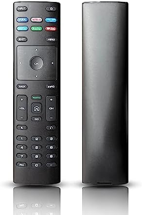Vizio Universal Remote - Replacement for Vizio Smart TVs (D, E, M, P, V Series) - XRT136B (Pack of 1)