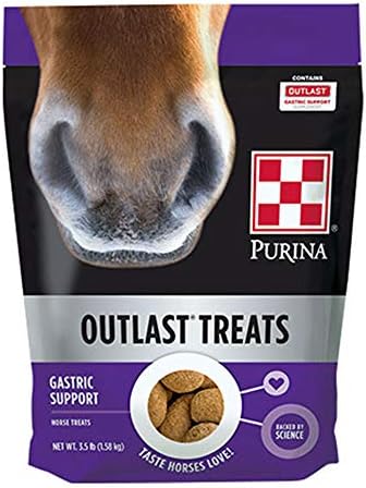 Purina Outlast® Horse Treats | Supports Digestive Health | 3.5 lb Bag