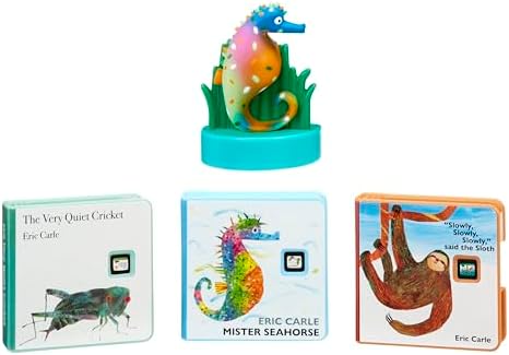 Little Tikes World of Eric Carle Swim, Climb, Crawl Collection, Storytime, Books, Audio Play Character, Gift and Toy for Toddlers and Kids Girls Boys Ages 3+ Years