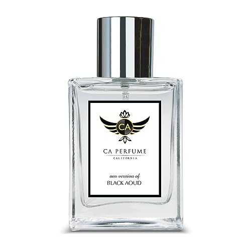 CA Perfume Impression of Black Aoud For Women Replica Fragrance Dupes Eau de Parfum Spray Bottle 1.7 Fl Oz/50ml-X1