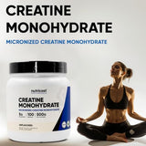 Nutricost Creatine Monohydrate Micronized Powder 500G, 5000mg Per Serv (5g) - Micronized Creatine Monohydrate, 100 Servings, 17.9 Oz