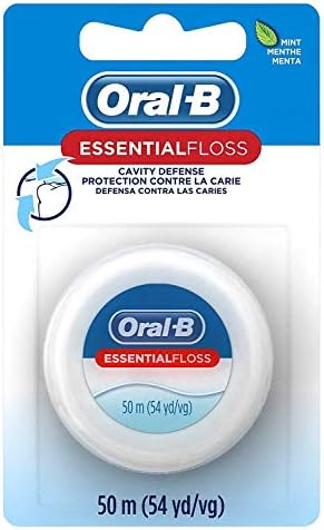Oral-B 54 Yards Floss Essential Mint Wax (6 Pack)