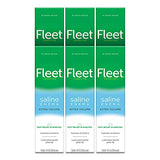 Fleet Laxative Saline Enema, Pack of 6 and Glycerin Suppositories for Constipation, Aloe Vera, 50 Count