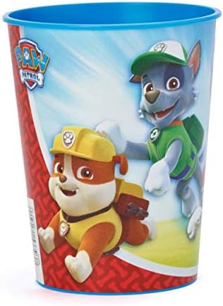 American Greetings Paw Patrol Party Supplies, 16 oz. Reusable Plastic Party Cups (12-Count)