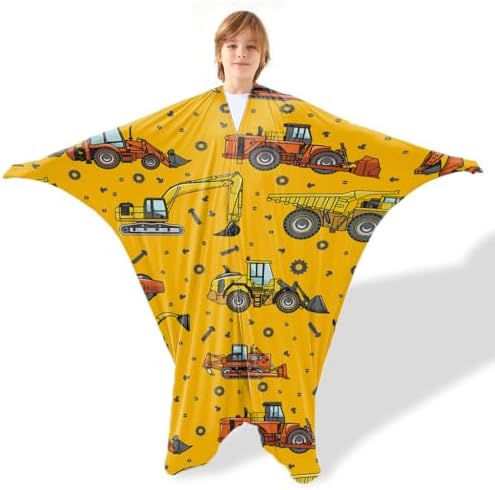 Sensory Sock Body Sock,Medium,6-9 Years, Yellow Factory Car Full Body Sock Provides Deep Pressure Input Sensory Toys for Autistic Children Perfect for Children with Sensory Processing Disorde