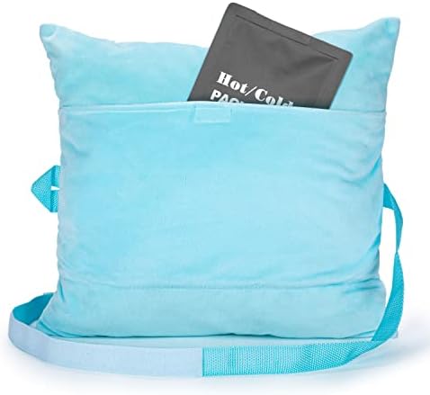 SWISSELITE Hysterectomy Tummy Pillow with Pocket for Abdominal Surgery, Hernia C-Section Healing Protector Pillow to Relieve Pressure, Cervical Cancer Recovery Gifts