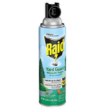 Raid Yard Guard Mosquito Fogger, Kills flies, mosquitoes, non-biting gnats, small flying moths, wasps and hornets 16 oz, Pack of 12