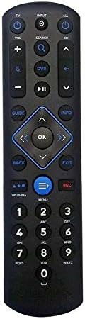 Charter Spectrum Formerly Charter Cable Remote Control with Batteries Backward Compatible for HD DVR Digital Receivers (Pack of One)