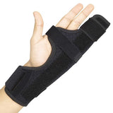 Vive Boxer Finger Splint Brace- Supports Pinky, Ring, Middle Metacarpals and Knuckles - Right or Left Adjustable Hand Brace - Straightening for Trigger Finger, Injury, Fracture, Broken, Tendonitis (9 inch)