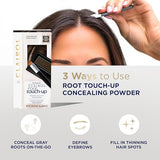 Clairol Root Touch-Up Temporary Concealing Powder, Dark Brown Hair Color, Pack of 3