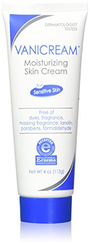 Vanicream Moisturizing Skin Cream For Sensitive Skin, 4 Ounce (Pack of 2)