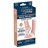 Copper Fit Arch Relief PLUS – Compression Wrap with Orthotic Arch Support Plantar Fasciitis, Flat Feet, Fallen Arches – Universal Fit for Men and Women