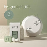 LAFCO New York Pura Smart Device Refill, Feu de Bois - Vial Delivers Up to 2 Weeks of Fragrance Life - Made in The USA