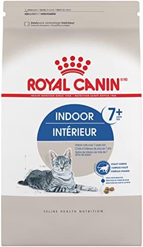 Royal Canin Indoor 7+ Adult Dry Cat Food, 5.5 lb bag