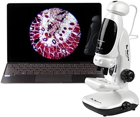 Kenko STV-451M II Digital Microscope, Do/Nature Digital Microscope, 50/100/200x, 200x, 2 Megapixel CMOS, USB Connection, Windows 10 Compatible, 207406