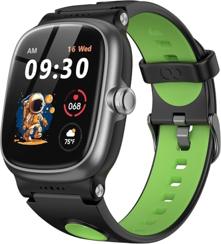Smart Watch for Kids, Smart Watch for Boys Girls with Sleep | Health | Activity Tracker, Games, Alarm, IP68 Waterproof Kids Fitness Watch with Pedometer, Family Account, Toys Gifts for Kids Aged 4-16