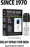 Stud 100 Male Genital Desensitizer Spray 0.44 oz (Pack of 6)