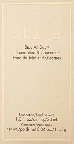 stila Stay All Day Foundation & Concealer, 01 Bare, 1 Count