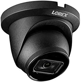 Lorex LNE9242B Indoor/Outdoor 4K Ultra HD Nocturnal 3.0 Smart IP Dome White Camera, Real-Time 30FPS, Listen-in Audio, 150ft IR Night Vision, CNV, IP67, Camera Only (M. ) (Renewed)