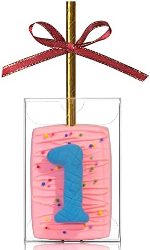 RomanticBaking 100 Pack 3.5"x 2.4"x 1.38" Rice Krispie Treat Boxes Cakesickle Boxes Macaron Boxes for Bridal Shower Birthday Party