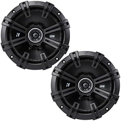 Kicker DSC670 6.75-Inch (165mm) Coaxial Speakers, 4-Ohm (Pair)