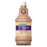 Swiffer WetJet Wood Floor Cleaner Solution Refill, 42.2 fl oz