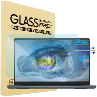 15.6-inch Tempered Glass Anti Blue Light Screen Protector for HP/Dell/Acer/ASUS/Samsung/Lenovo/Samsung/MSI/LG 15.6-inch 16:9 Laptop Eye Protection Screen Shield, 9H Hardness, Ultra HD