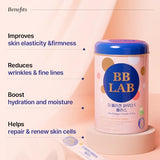 BB LAB Collagen Powder S Plus Halal, Low Molecular Korean Collagen Powder Stick Supplement, Marine, Fish Collagen Peptides, Vitamin C, Glycine, Fast Absorption, Grapefruit Flavor